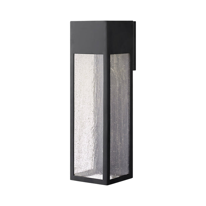 Rook Outside Area Led Wall Light in Satin Black/X-Large.