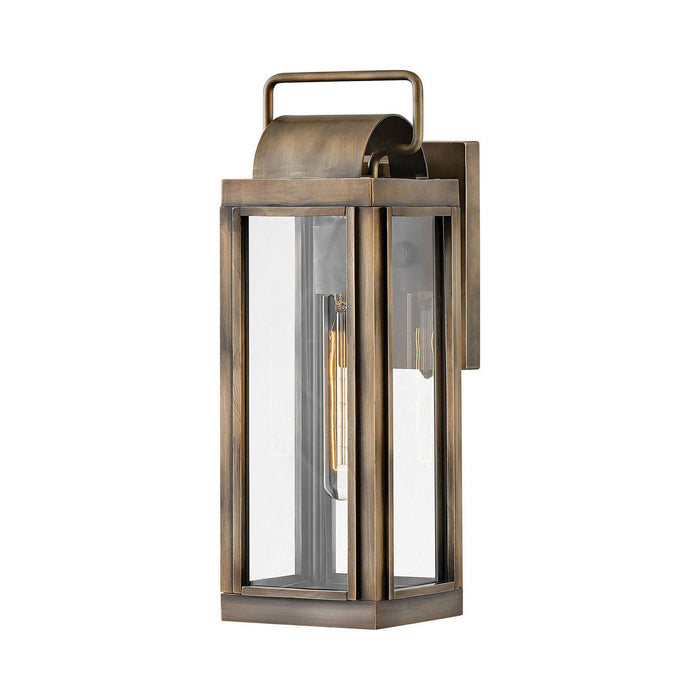 Sag Harbor Outside Area Wall Light in Small/Burnished Bronze.