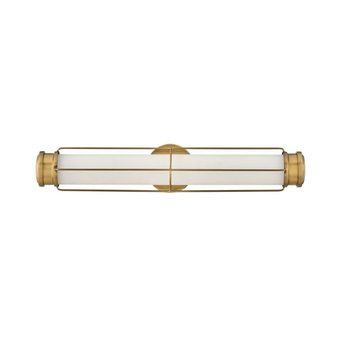 Saylor Led Bath Vanity Light in Heritage Brass (Medium).