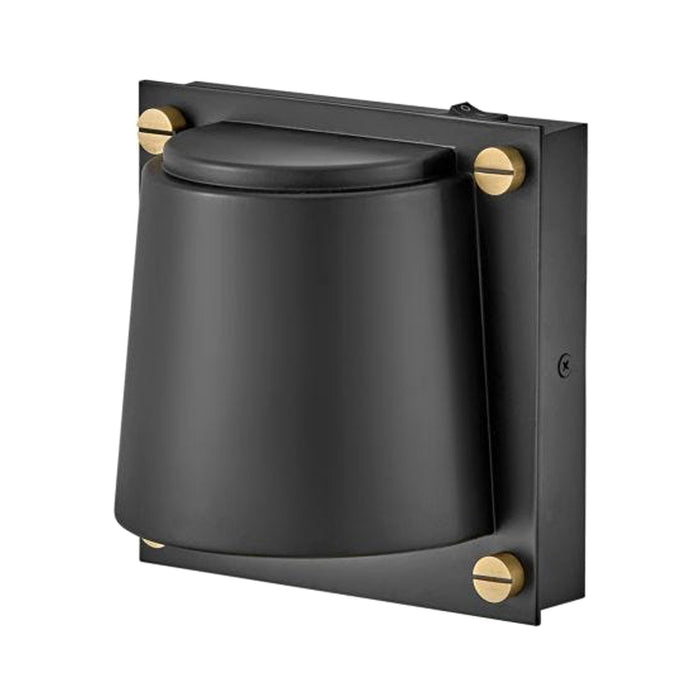 Scout Led Wall Light in Black.