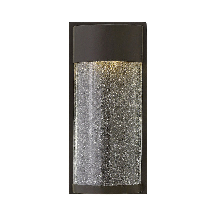 Shelter Outside Area Wall Light in Small Half-Round/Buckeye Bronze.