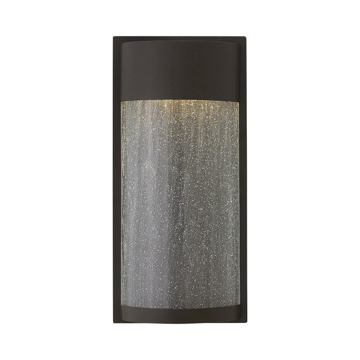 Shelter Outside Area Wall Light in Large Half-Round/Buckeye Bronze.
