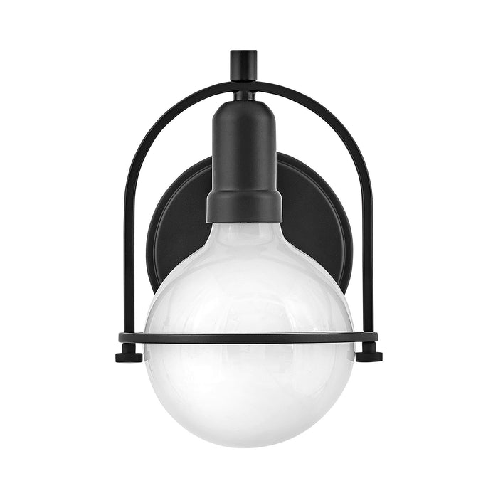 Somerset Bath Wall Light in Black.