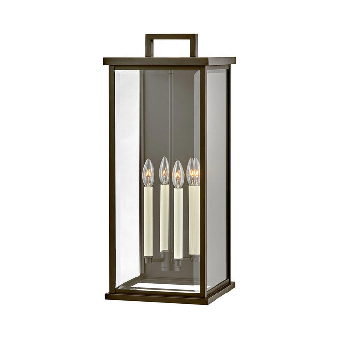 Weymouth Outside Area Wall Light in X-Large/Oil Rubbed Bronze.