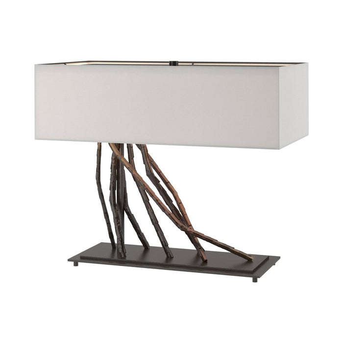 Brindille Table Lamp in Oil Rubbed Bronze/Natural Anna.