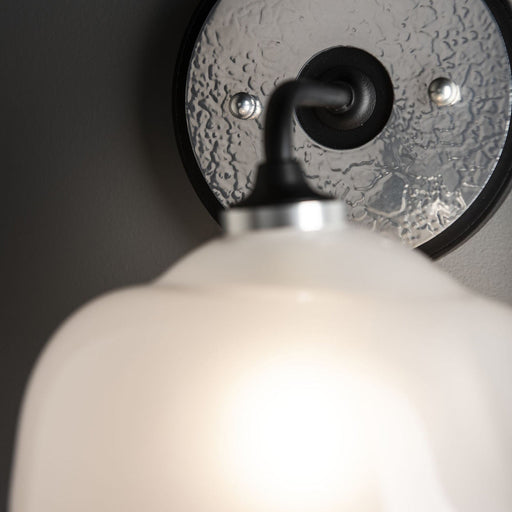 Ume Curved Arm Bath Wall Light in Detail.