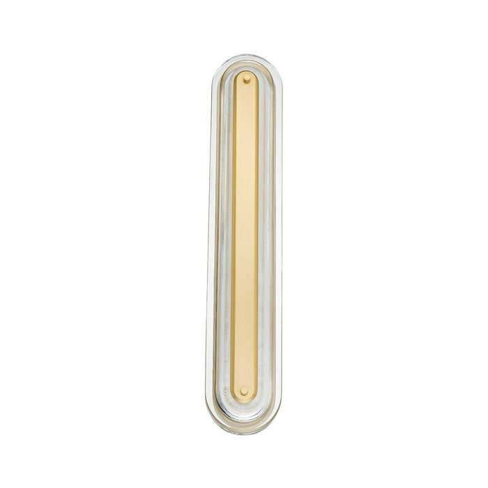 Litton LED Vanity Wall Light in Aged Brass (Large).