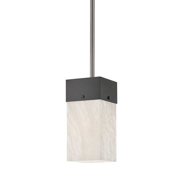 Times Square Pendant Light in Small/Black Nickel.
