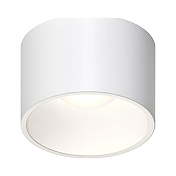 Ilios™ LED Flush Mount Ceiling Light in Satin White (6-Inch).