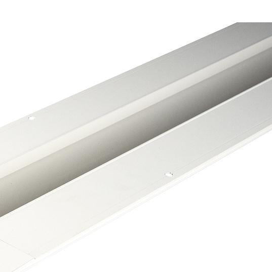 Indirect 8 Foot Linear Architectural LED Recessed Channel in Detail.