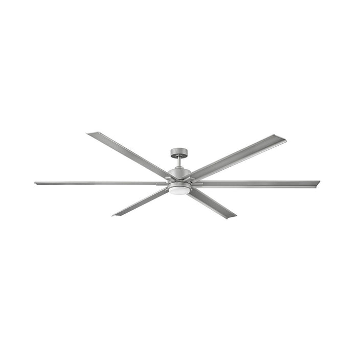Indy Maxx LED Ceiling Fan in Brushed Nickel (99 Inch).