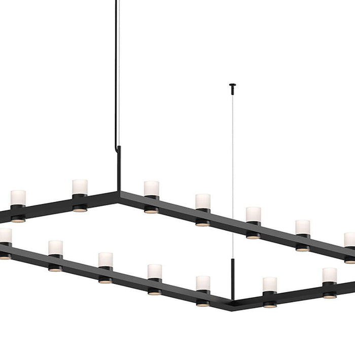 Intervals® Rectangle LED Suspension Light in Detail.