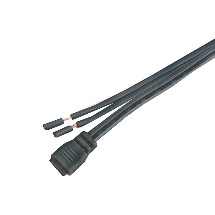 InvisiLED 24V In Wall Rated Extension Cable in Black (144-Inch).