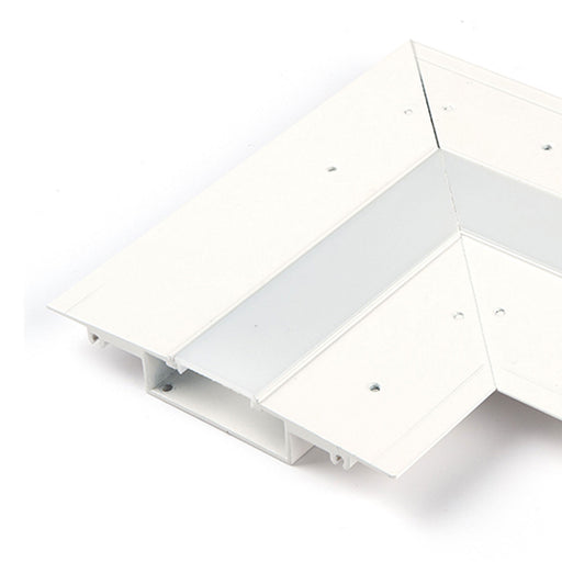 InvisiLED Lateral Corner for Symmetrical Recessed Channel in Detail.