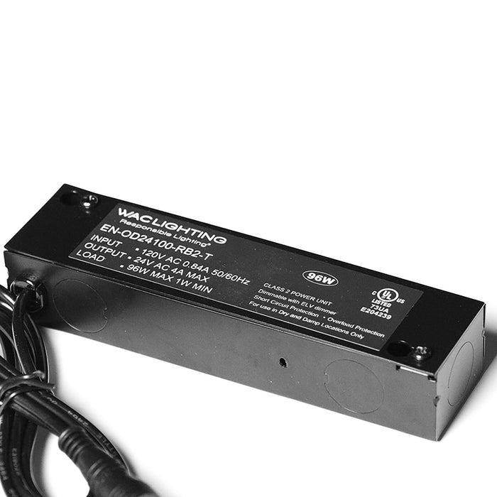 InvisiLED Pro + RGB Outdoor 96W 24V Enclosed Class 2 Electronic Transformer in Detail.