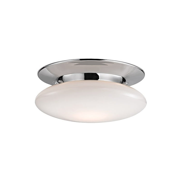 Irvington LED Flush Mount Ceiling Light Small/Polished Chrome.