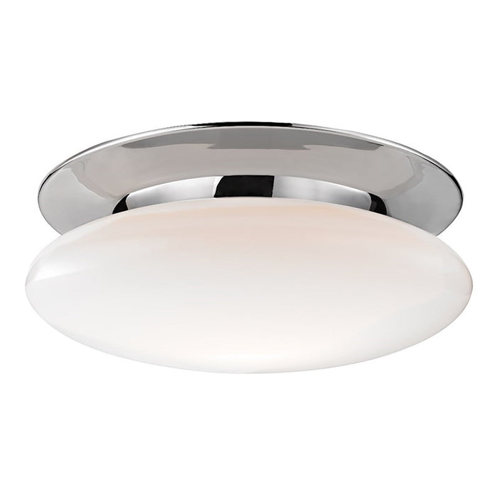 Irvington LED Flush Mount Ceiling Light Large/Polished Chrome.
