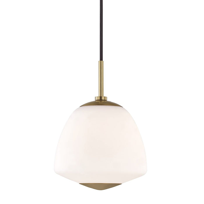 Jane Pendant Light in Aged Brass/Small.
