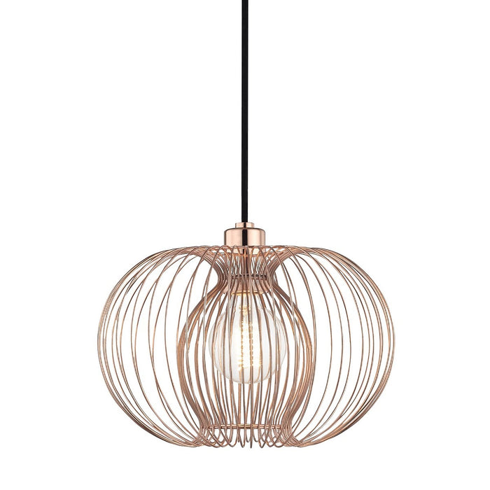 Jasmine Pendant Light in Polished Copper/Small.