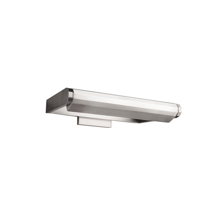 Kent LED Swing Arm Wall Light in Brushed Nickel/Small.