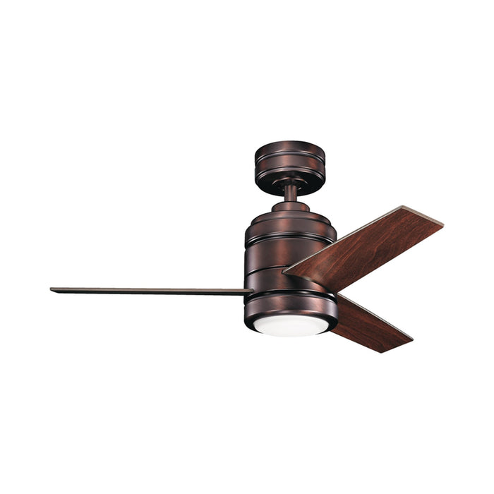 Arkwright LED Ceiling Fan in Oil Brushed Bronze/38-Inch/Wood.