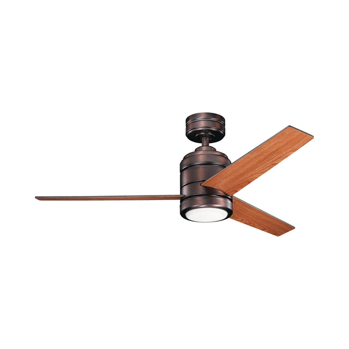 Arkwright LED Ceiling Fan in Oil Brushed Bronze/48-Inch/Wood.