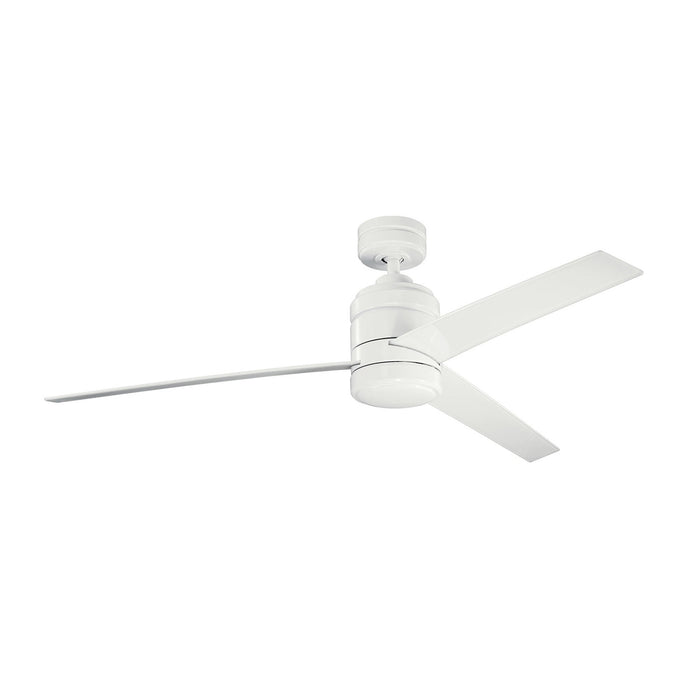 Arkwright LED Ceiling Fan in White.