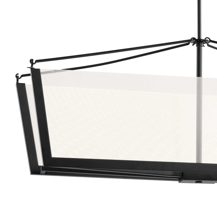 Calters LED Linear Pendant Light in Detail.