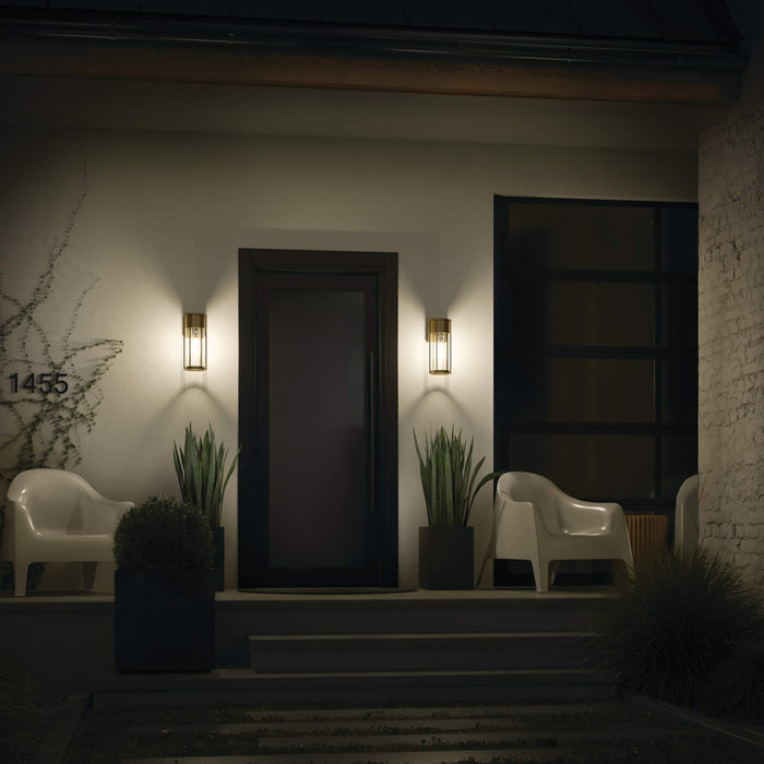 Camillo Outdoor Wall Light in Outside Area.