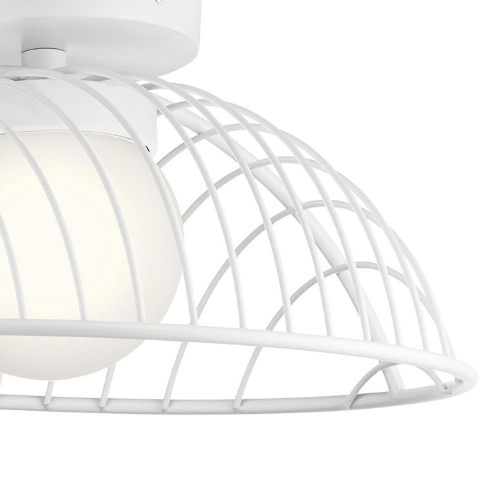 Clevo LED Semi Flush Ceiling Light in Detail.