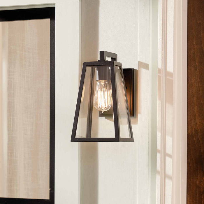 Delison Outdoor Wall Light in Outside Area.