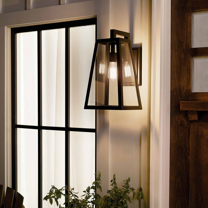 Delison Outdoor Wall Light in Outside Area.