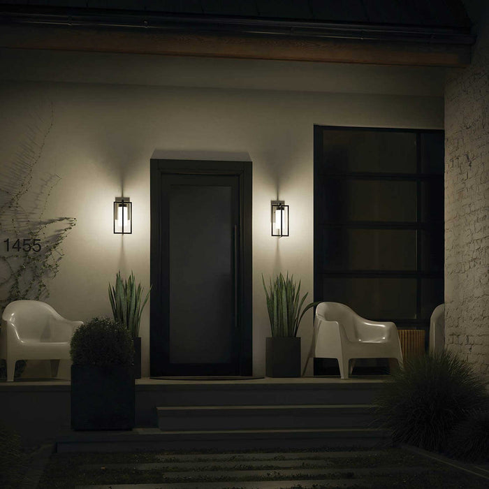 Drega Outdoor LED Wall Light in Outside Area.
