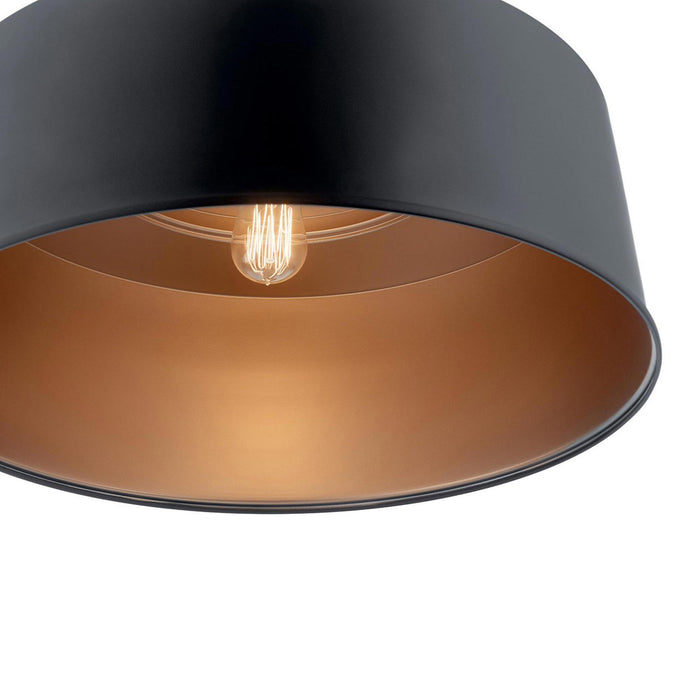 Elias Outdoor LED Convertible Pendant Light in Detail.