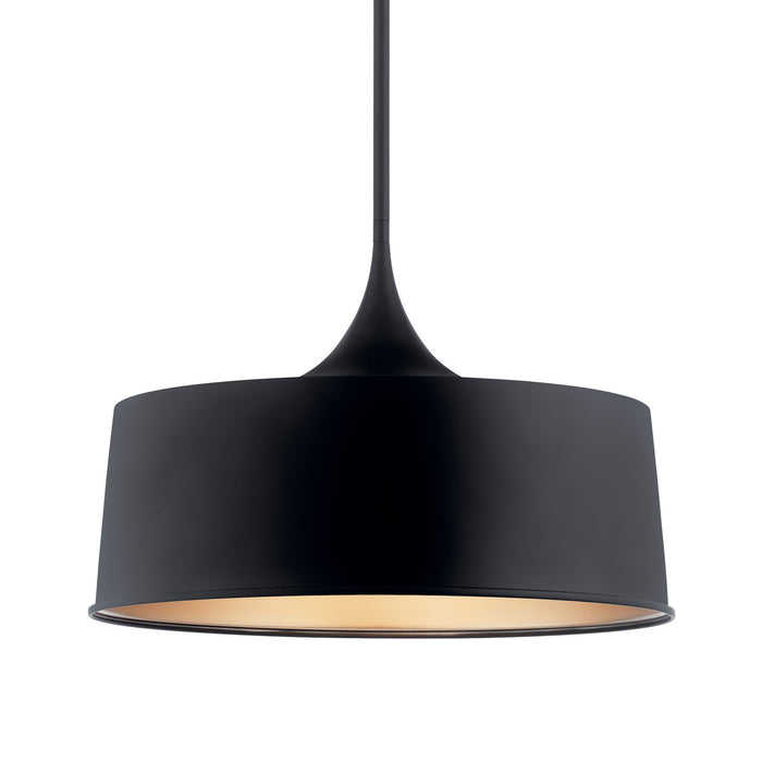 Elias Outdoor LED Convertible Pendant Light in Detail.