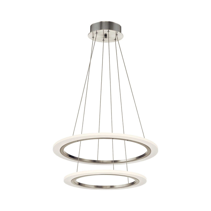 Hyvo LED Pendant Light in Small/2-Ring.