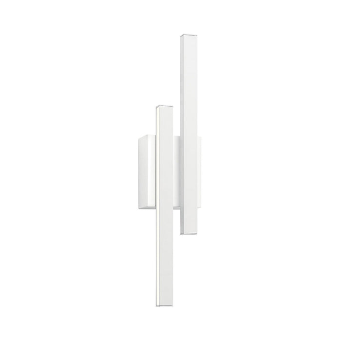 Idril LED Wall Light in White.