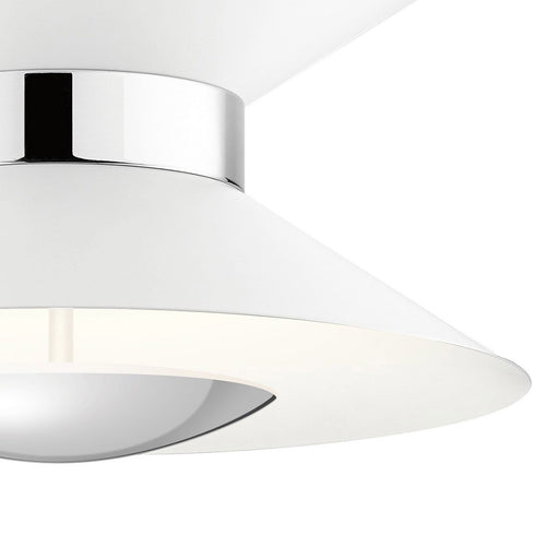 Kordan LED Semi Flush Ceiling Light in Detail.