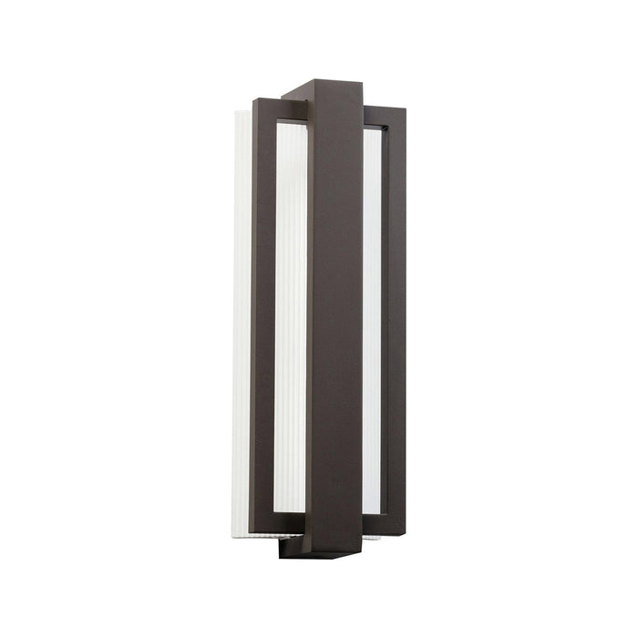 Sedo Outdoor Led Wall Light in Architectural Bronze (18.25-Inch).