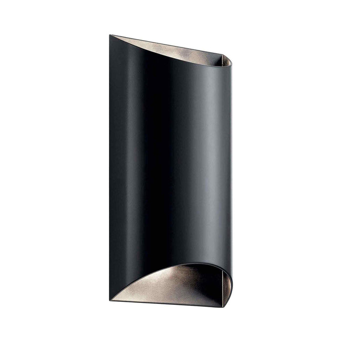 Wesley LED Outdoor Wall Light in Black (2-Light).