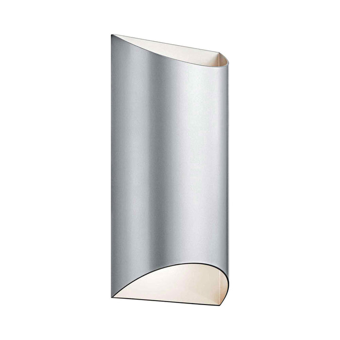 Wesley LED Outdoor Wall Light in Platinum (2-Light).