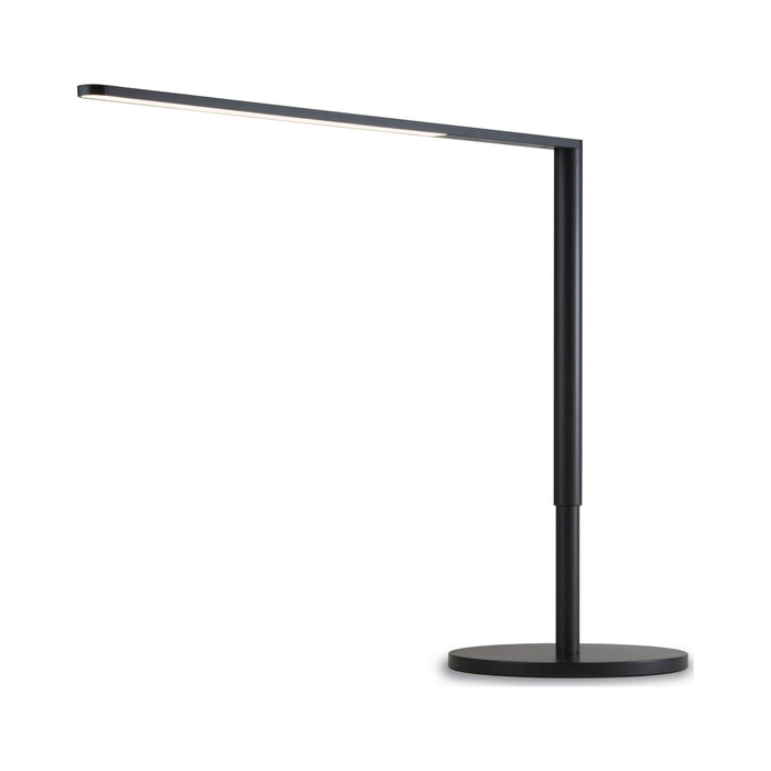 Lady7 LED Desk Lamp in Metallic Black.