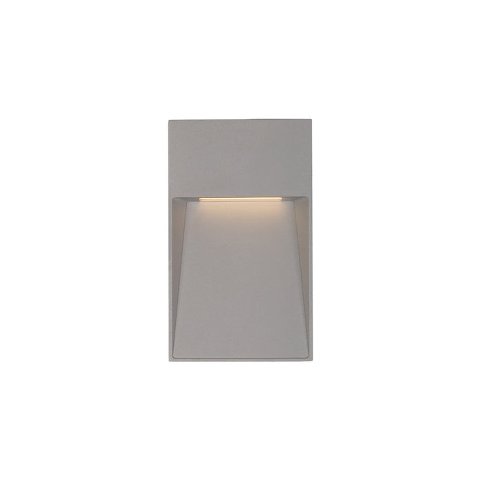 Casa Outdoor LED Wall Light in 2.75-Inch/Grey.