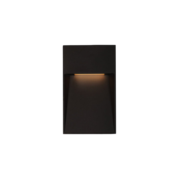 Casa Outdoor LED Wall Light in 2.75-Inch/Black.