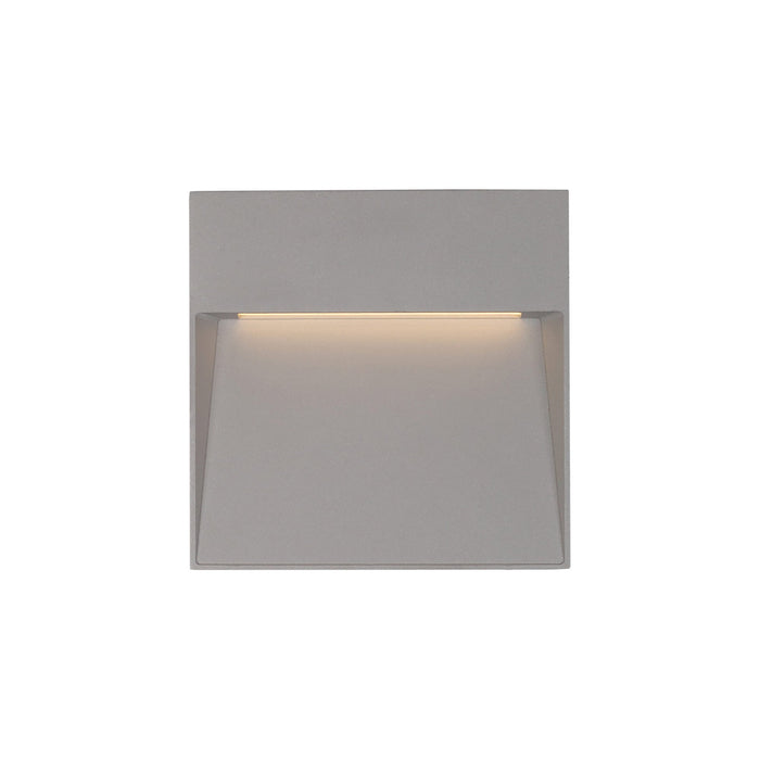 Casa Outdoor LED Wall Light in 4.5-Inch/Grey.