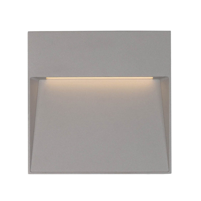 Casa Outdoor LED Wall Light in 8.25-Inch/Grey.