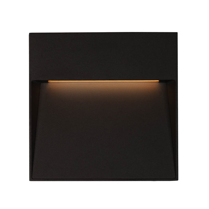 Casa Outdoor LED Wall Light in 8.25-Inch/Black.