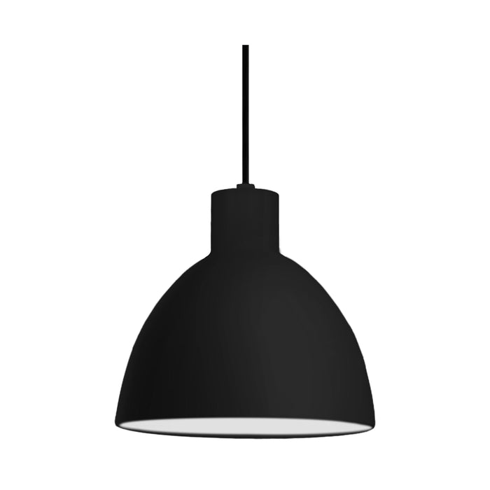 Chroma LED Pendant Light in Large/Black.
