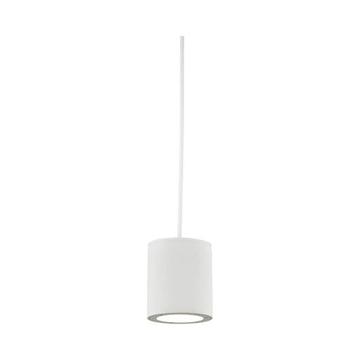 Lamar Outdoor LED Pendant Light in White.