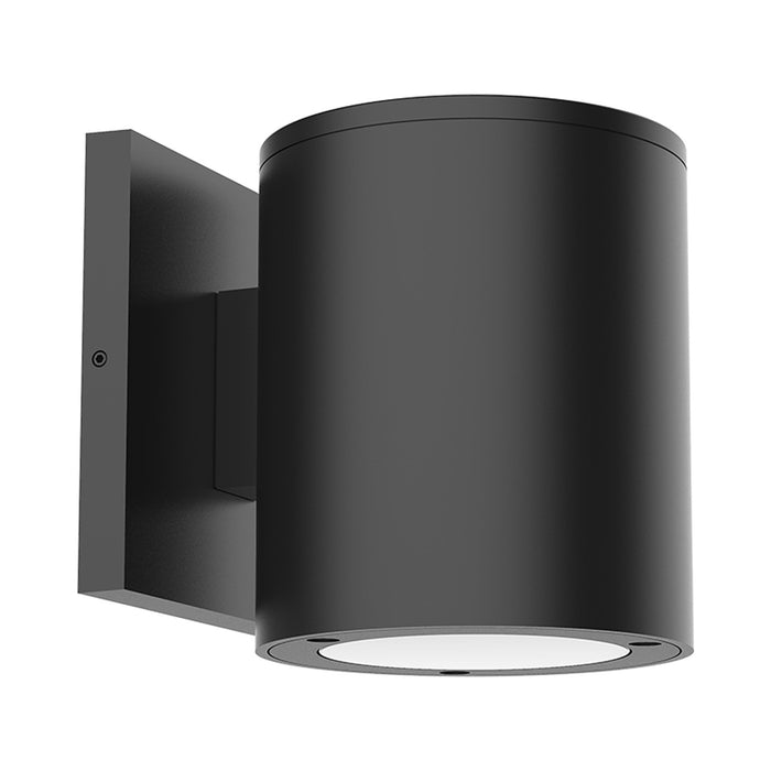 Lamar Outdoor LED Wall Light in Downlight/Small/Black.